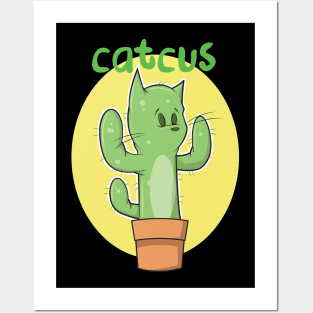 catcus Posters and Art